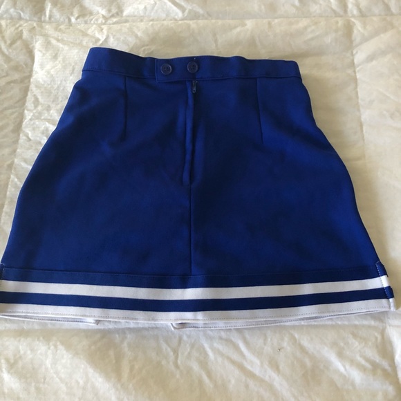 Cute blue cheerleader skirt small